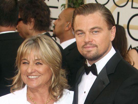 Leonardo DiCaprio et sa mère Irmelin Indenbirken