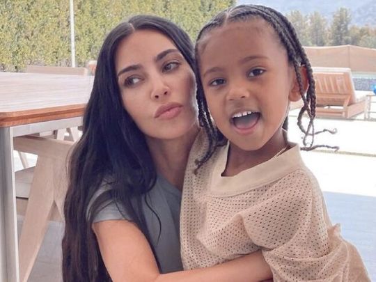 Kim Kardashian et Saint West