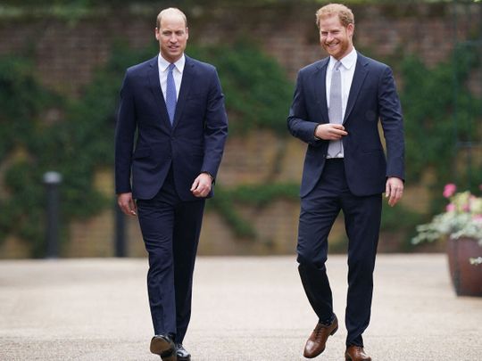 Le prince William et le prince Harry